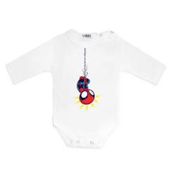 Carra Little Spiderman бебешко боди